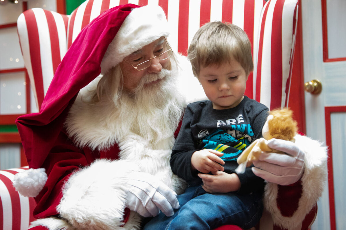 Newgate Mall Santa The job requires stamina, quick thinking, but it’s